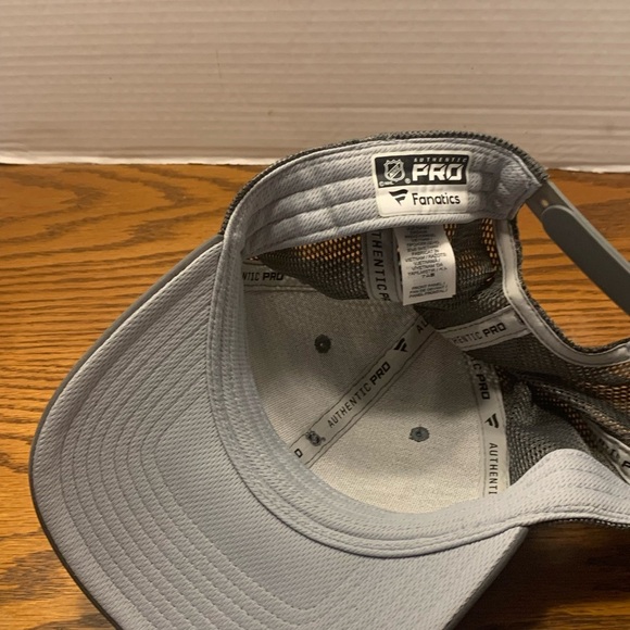 Gray and Yellow Nashville Predators Hat with Curved Brim - Picture 6 of 8